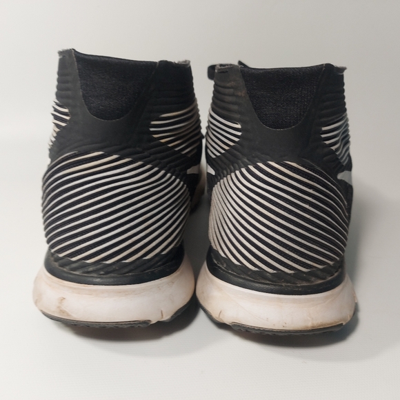 Nike Free Train Instinct Flywire Men's Shoes Black White Dark Grey, 7 - Picture 5 of 10